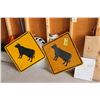 Image 2 : 2 CATTLE CROSSING SIGNS