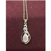 Image 1 : Elegant Ladies Rose Gold Tone Rhinestones Necklace