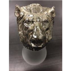 Rare Large Bear Head Shot Glass