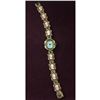 Image 1 : Elegant Ladies Gold Tone Quartz Watch with Unique Band