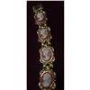 Image 4 : Elegant Ladies Gold Tone Quartz Watch with Unique Band
