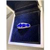 Image 2 : Ladies Size 7 Blue 5 Tanzanite Stone On S925 Ring