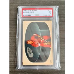 PSA Graded 1962 Parkhurst Gordie Howe 5 - #31 EX