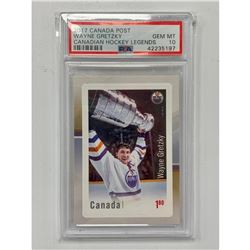 2017 Canada Post Wayne Gretzky Canadian Hockey Legends 10 - GEM MT