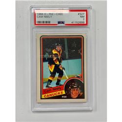 psa Graded 1984 O-Pee-Chee Cam Neely 7 - #327 NM