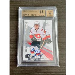 Beckett Graded 2016-17 SP Authentic #150 Matthew Tkachuk FW AU 9.5 - GEM MINT