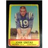 Image 1 : 1963 Topps Set Break # 1 John Unitas Football Card