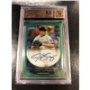 Image 1 : 2013 Bowman Chrome Draft Pick Autographs Green Refractors #JG Jonathan Gray 9.5 - GEM MINT