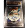 Image 1 : 2013 Bowman Chrome Draft Pick Autographs Black Refractors #JG Jonathan Gray 9.5 - GEM MINT