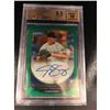 Image 1 : GRADE 2013 BOWMAN CHROME LIMTED EDITION 05/75 GREEN FOIL Refractor JONATHAN GRAY ROOKIE RC GRADED 10