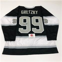Authentic Los Angeles Kings Wayne Gretzky #99 Autographed Jersey With COA