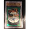 Image 1 : GRADE 2013 BOWMAN CHROME LIMTED EDITION 43/75 GREEN FOIL Refractor JONATHAN GRAY ROOKIE RC GRADED 10