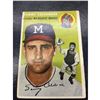 Image 1 : 1954 TOPPS # 68 SAMMY CALDERONE Milwalkee Braves