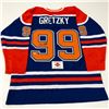 Image 1 : Authentic Edmonton Oilers Wayne Gretzky #99 Autographed Jersey With COA