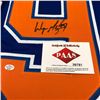 Image 4 : Authentic Edmonton Oilers Wayne Gretzky #99 Autographed Jersey With COA