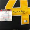 Image 2 : Authentic Boston Bruins Bobby Orr #4 Autographed Jersey With COA