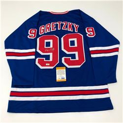 Authentic New York Rangers Wayne Gretzky #99 Autographed Jersey With COA
