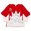 Image 1 : Team Signed 1972 Summit Series Canadian Jersey