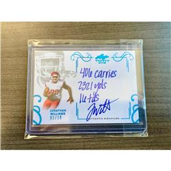 2016 Leaf Authentic Signature 01/10 Jonathan Williams