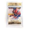 Image 1 : Limited 2/10 Autographed Beckett Graded 2015-16 UD Canvas Alex Galchenyuk Young Guns Canvas With COA