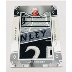 2017 Upper Deck Jumbos New York Rangers Mark Messier Hockey Patch Card