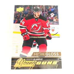 2016 Upper Deck Young Guns Limited High Gloss 04/10 Joseph Blandsi Rookie Card