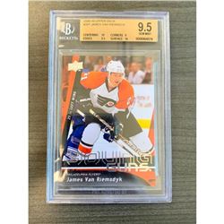 Beckett Graded 2009 Upper Deck #207 James Van Riemsdyk 9.5 - GEM MINT