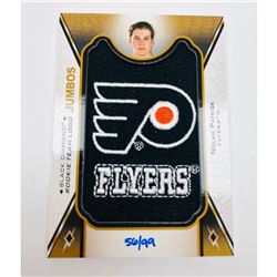 2018 Upper Deck Jumbos Rookie Nolan Patrick Hockey Patch Card