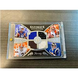 2008 Upper Deck Ultimate Foursome Worn Patch - Players In Description