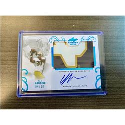 2016 Leaf Authentic Auto & Worn Patch 04/10 C.J. Prosise