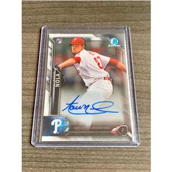 2016 Topps B Chrome RC Autographed Aaron Nola