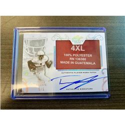 2016 Leaf Authentic Auto & Worn Patch 5/5 Tajae Sharpe