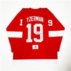 Steve Yszerman Signed Detroit Redwings #19 Jersey With Certificate Of Authenticity COA