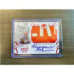 2016 Leaf Authentic Auto and Worn Patch 16/25 Demarcus Robinson