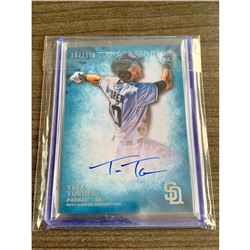 2015 Topps Inception Autographed 107/150 Trea Turner