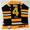 Image 1 : Authentic Boston Bruins Bobby Orr #4 Autographed Jersey With COA