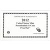 Image 5 : 2012 US Mint Presidential Coin Proof Set