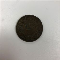 1861 Nova Scotia 1 Cent
