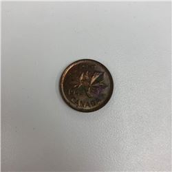 1943 George VI Canadian 1 Cent