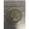 Image 2 : 1895 Canadian One Cent Coin Victoria