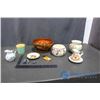 Image 1 : Handmade Clay Bowl, Ceramic Decor and Assorted Household