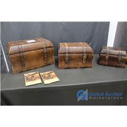 Set Of Three Stacking Boxes