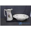 Image 2 : Wash Basin and Pitcher
