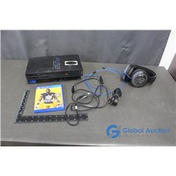 PS2, PS4 Game and Headphones