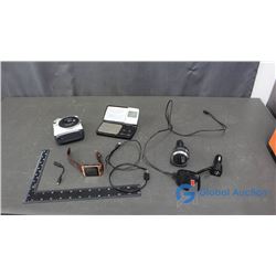 Vehicle Accessories, Watch, Instax Camera, and Assorted