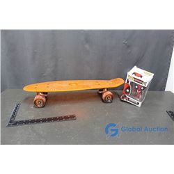 Penny Board and Deadpool Bobble Head