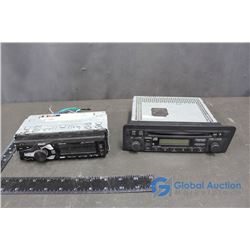 CD/Tape Car Stereo and Bluetooth Car Stereo
