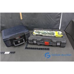 Stanley Tool Set in Case and Security Box (no key)