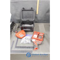 Milwaukee Impact Driver with Charger and Bits (no battery) in Case