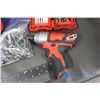Image 2 : Milwaukee Impact Driver with Charger and Bits (no battery) in Case